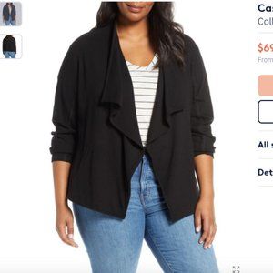 Caslon Drapey Knit Jacket